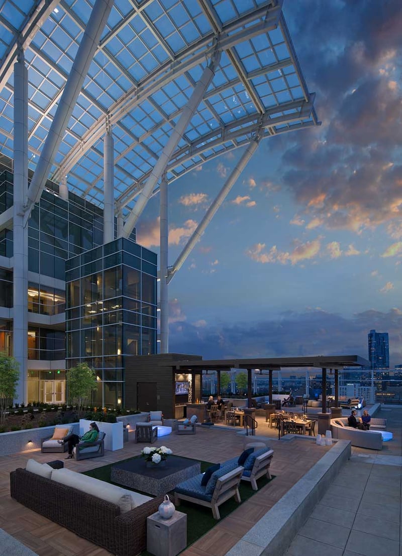 Skygarden at the Pinnacle Building